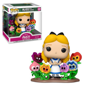 Funko pop deluxe disney alicia en el pais de las maravillas 70th alicia con flores 55733 D