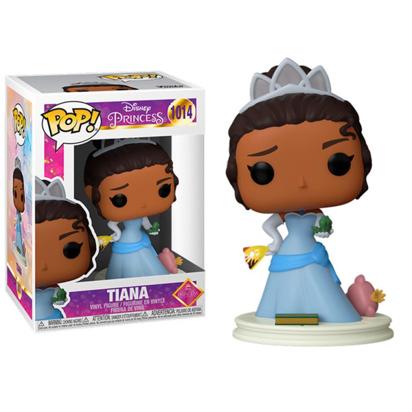 Funko pop disney última princesa tiana e sapo tiana com sapo 54744 D