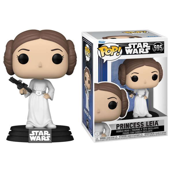 Funko pop estrela guerras novos clássicos princesa leia 67535 D