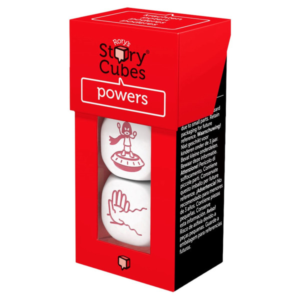 Juego de mesa story cubes : poderes pegi 8 D