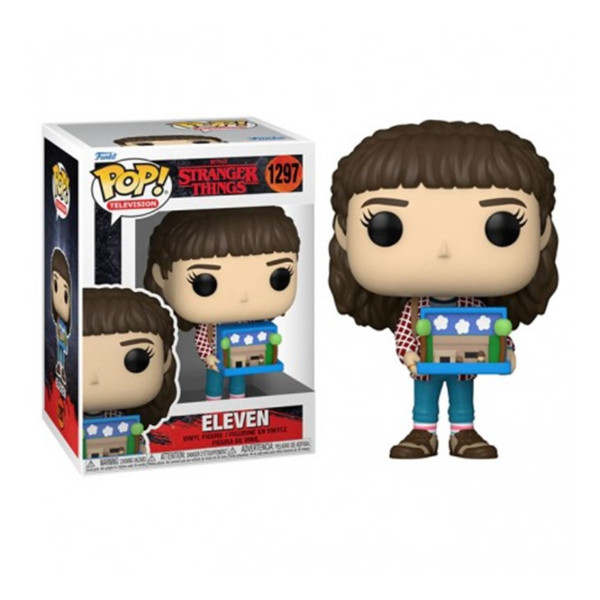 Funko pop série tv estranho coisas onze com 65639 modelo D