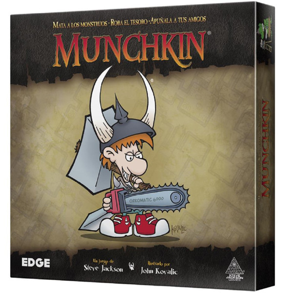 Juego de mesa asmodee munchkin pegi 10 D