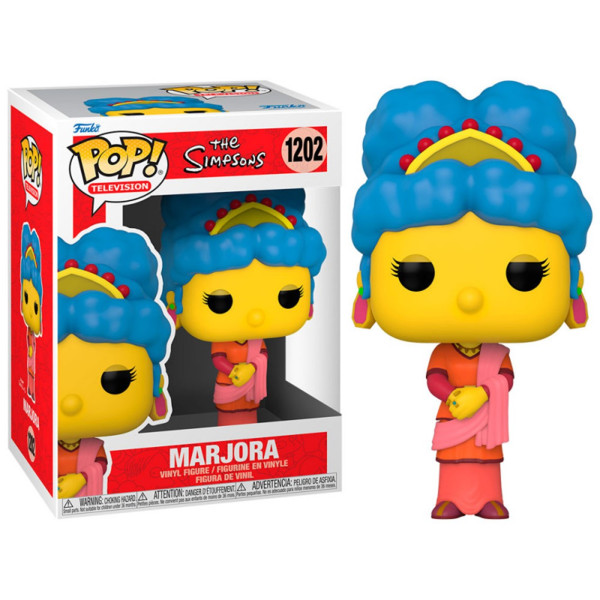 Funko pop animação os simpsons marge como marjora 59298 D