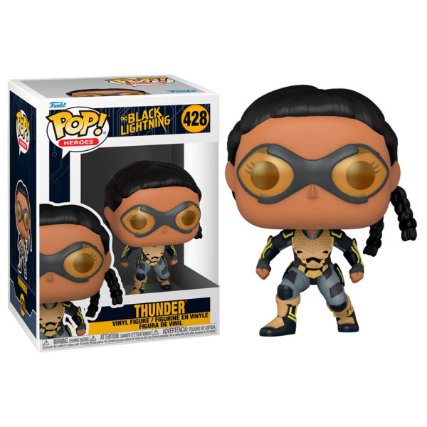 Funko pop dc comics relâmpago preto trovão 57591 D