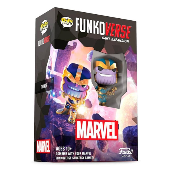 Expansão do jogo de tabuleiro Funkoverse Marvel Edition 101 Thanos Espanhol 57515 D