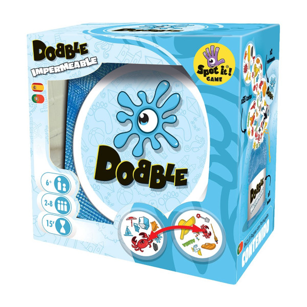 Juego de mesa dobble waterproof pegi 7 D