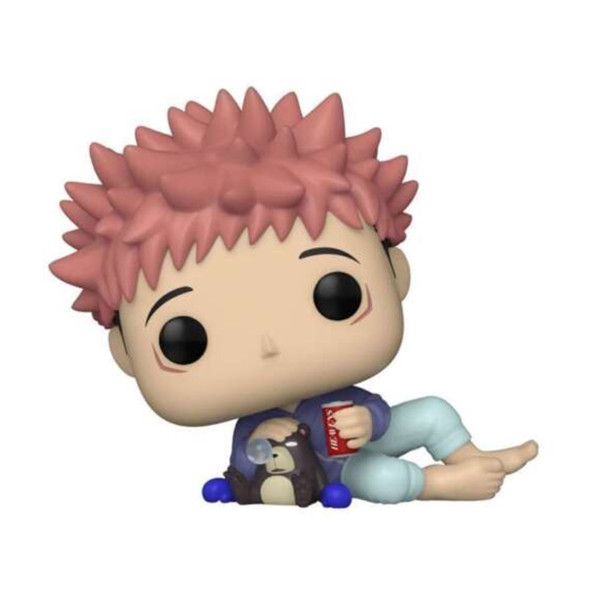 Funko pop jujutsu kaisen itadori com exclusiva boneca tsukamoto D