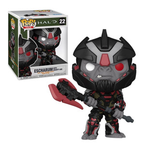 Funko pop super videogames halo infinito escharum com eixo de gravidade 59339 D