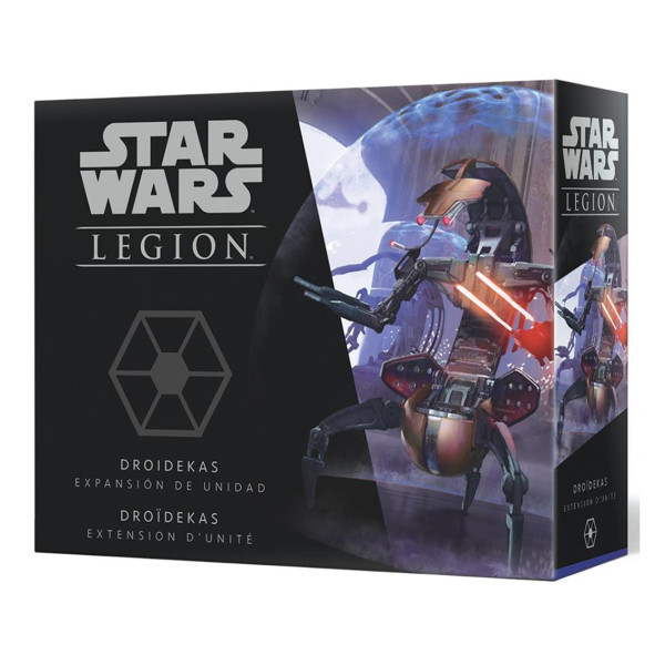 Juego de mesa star wars: legión: droidekas pegi 14 D