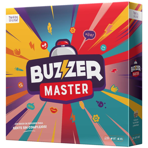 Jogo de tabuleiro Buzzer Master Pegi 16 D