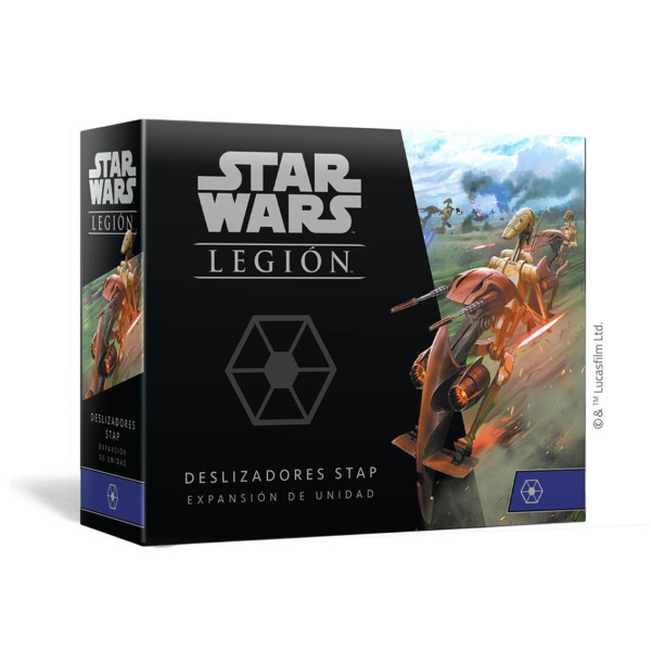 Juego de mesa star wars legion : deslizadores stap pegi 14 D