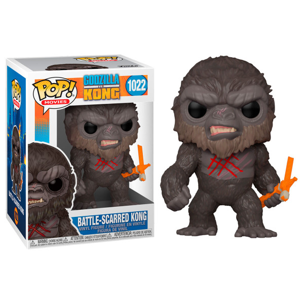 Funko pop cinema godzilla vs kong kong ferido 50954 D