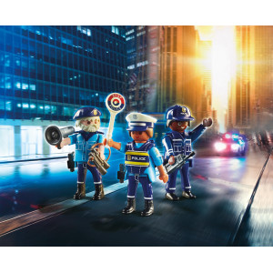 Playmobil ciudad set figuras policias D