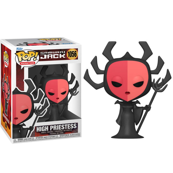 Funko pop animação samurai jack alta sacerdotisa 57373 D