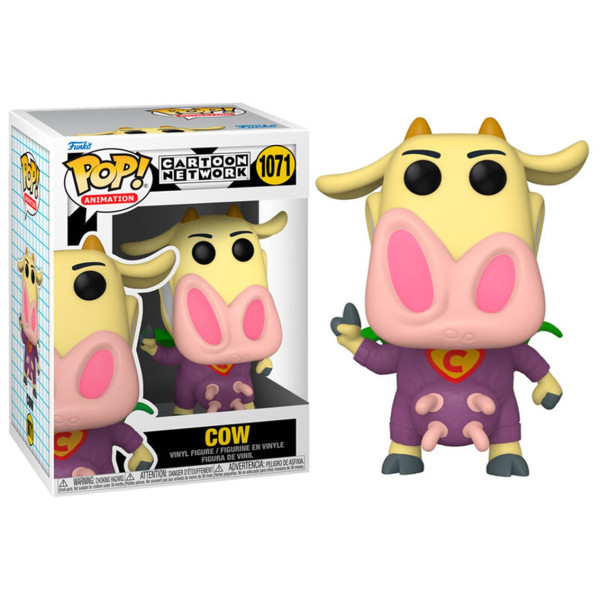 Funko pop animacion cartoon network vaca y pollo super vaca 57791 D