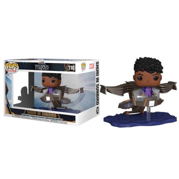 Funko pop super  deluxe marvel black panther wakanda forever shuri in sunbird 63947 D