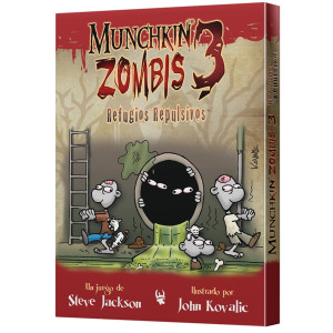 Juego de mesa munchkin zombis 3: refugios repulsivos pegi 10 D