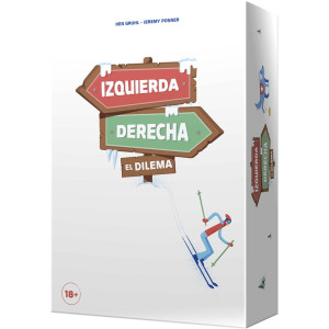 Juego de mesa izquierda derecha el dilema pegi 18 D