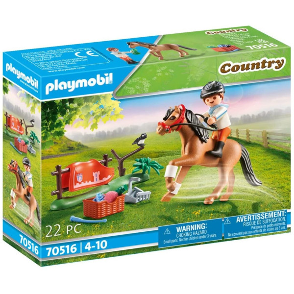 Pônei colecionável Playmobil Connemara D