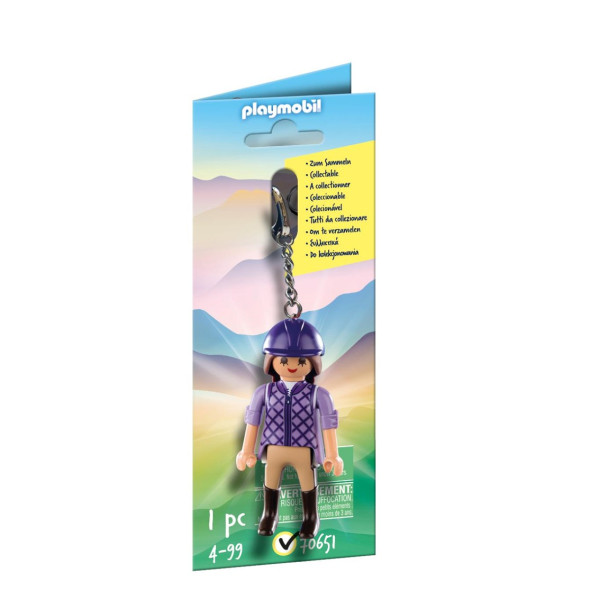 Playmobil llavero jinete D