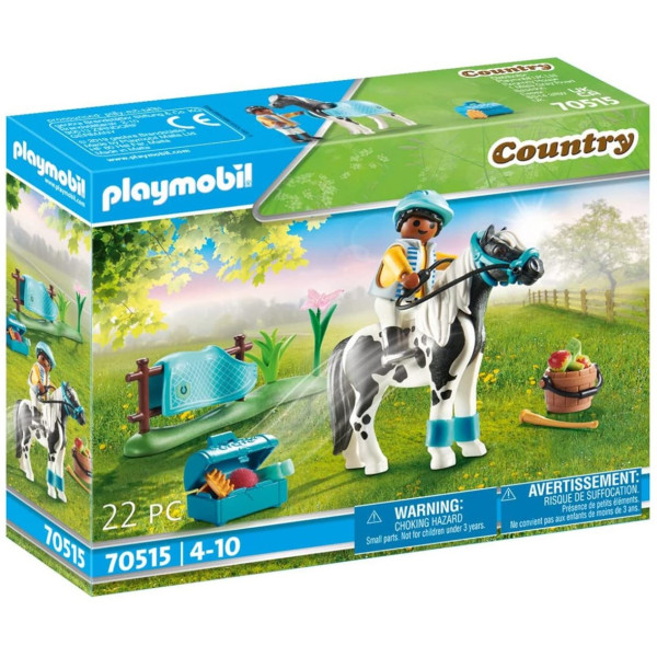 Playmobil coleccionable pony lewitzer D