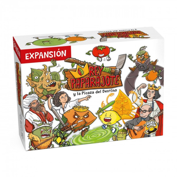 Jogo de tabuleiro King Paparajote e o Picaza of Destiny (expansão) pegi 8 D