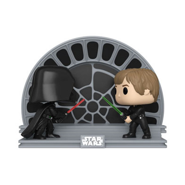 Funko pop moment star wars return of the jedi 40 anniversary luke vs darth vader 70743 D