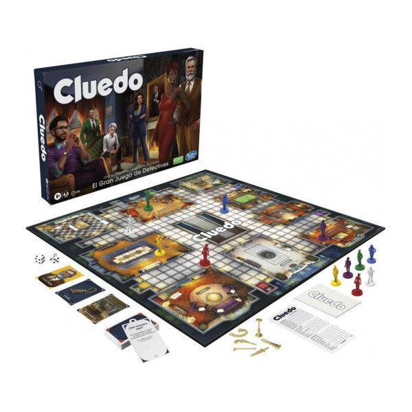 Juego de mesa cluedo clásico refresh -  español D