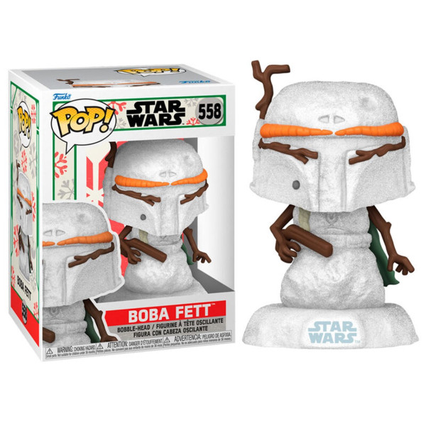 Funko pop estrela guerras férias boba fett 64334 D