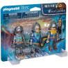 Playmobil set de 3 caballeros de novelmore 1
