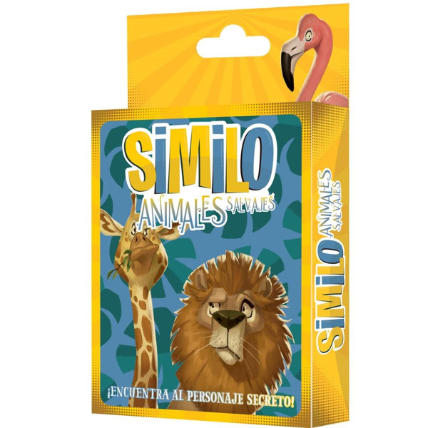 Jogo de tabuleiro Asmodee similo animais selvagens pegi 7 D