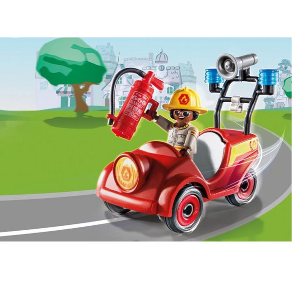 Playmobil d.o.c. mini carros bombeiros D