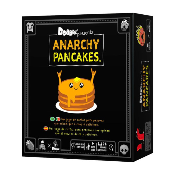 Juego de mesa dobble anarchy pancakes D