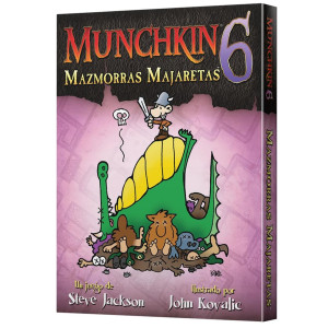 Juego de mesa munchkin 6: mazmorras majaretas pegi 12 D