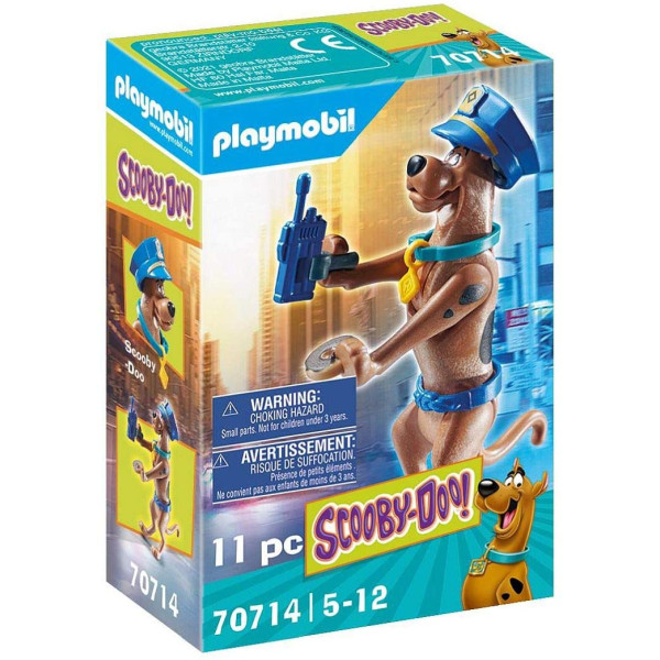 Playmobil scooby - doo! figura de colecionador polícia D