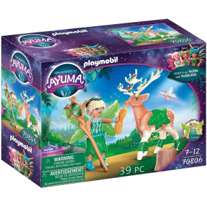 Playmobil ayuma forest fairy con animal del alma D