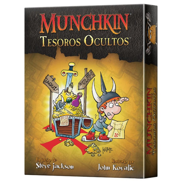 Munchkin jogo de tabuleiro tesouros escondidos pegi 10 D