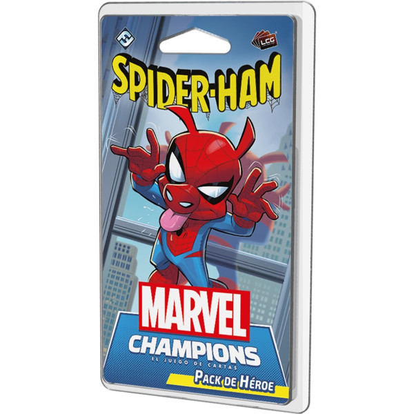 Juego de mesa marvel champions spider - ham pegi 14 D