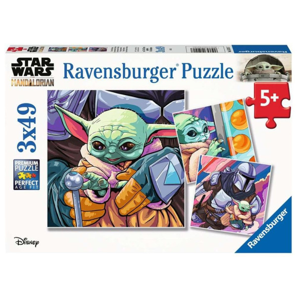 Puzzle ravensburger the mandalorian: baby yoda 3x49 D