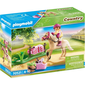 Playmobil coleccionable poni de equitacion aleman D