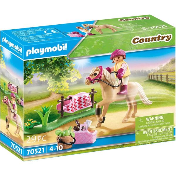 Pônei alemão colecionável da Playmobil D