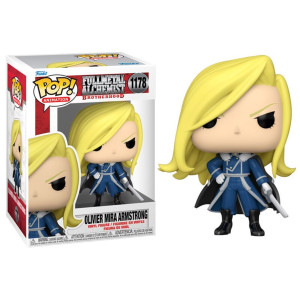 Funko pop animação fullmetal alchemist fraternidade olivier assistir armtrong com espada 57738 D