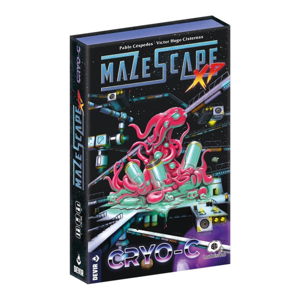 Jogo de tabuleiro criogênico Mazescape - c D