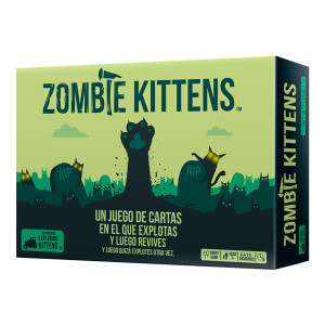 Jogo de tabuleiro Exploding Kittens Zombie Kittens Idade recomendada 7 anos D