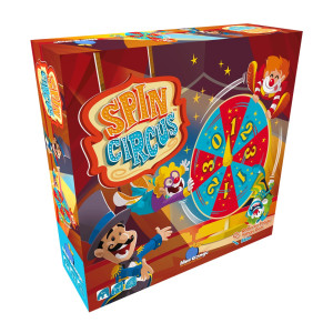 Juego de mesa spin circus edad recomendada 4 años D