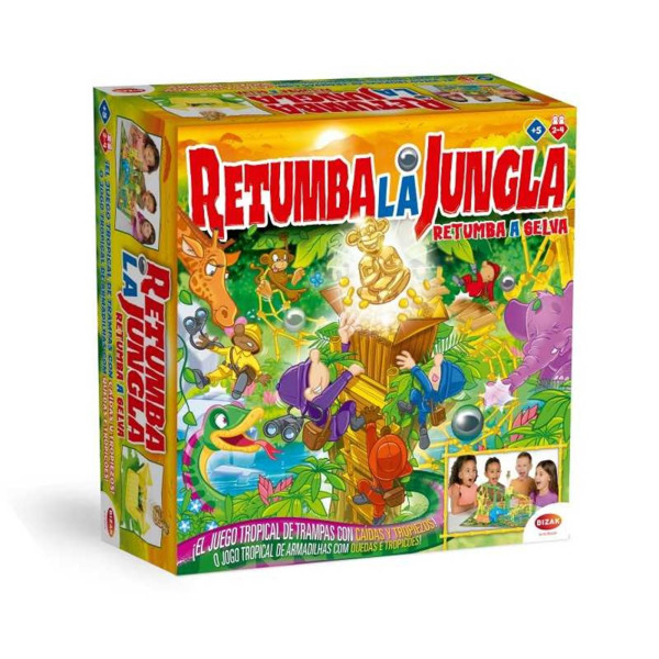 Juego de mesa bizak retumba la jungla D