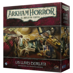 Juego de mesa arkham horror: las llaves escarlata exp investigadores pegi 14 D