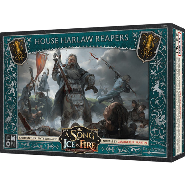 Juego de mesa cancion de hielo y fuego segadores de la casa harlaw pegi 14 D