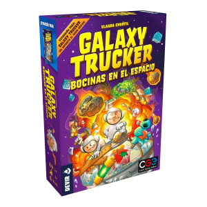 Chifres de expansão do jogo de tabuleiro Galaxy Trucker no espaço D