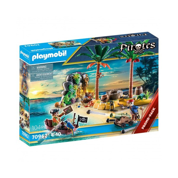 Playmobil Treasure Island com esqueleto D